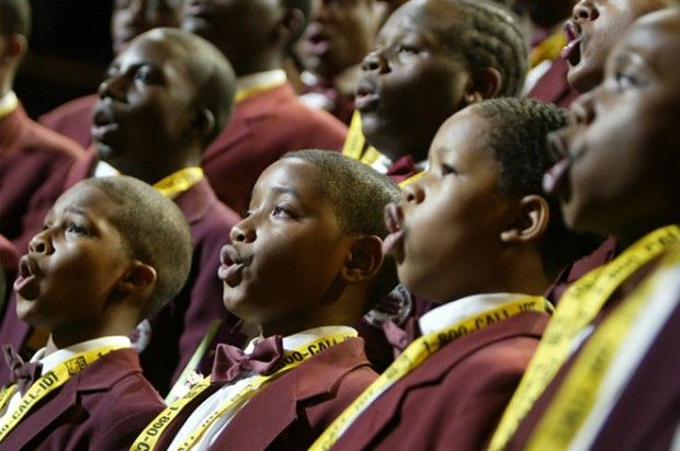 Christmas choir performance